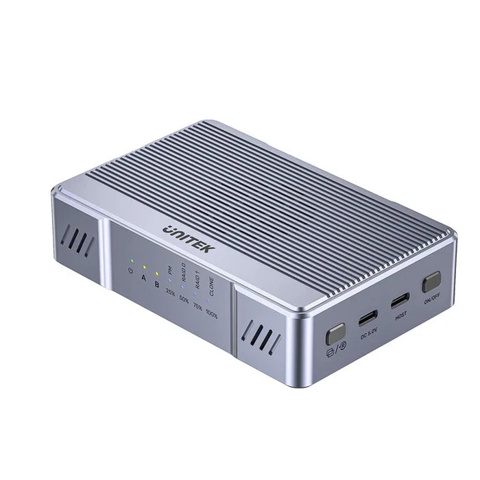 Unitek USB-C Εξωτερική Θήκη M.2 SSD (S1247A) 20Gbps RAID
