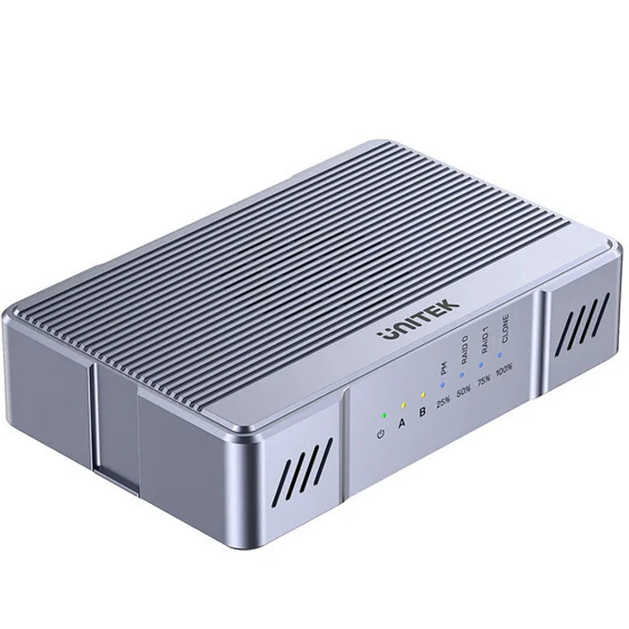 Unitek USB-C Εξωτερική Θήκη M.2 SSD (S1247A) 20Gbps RAID