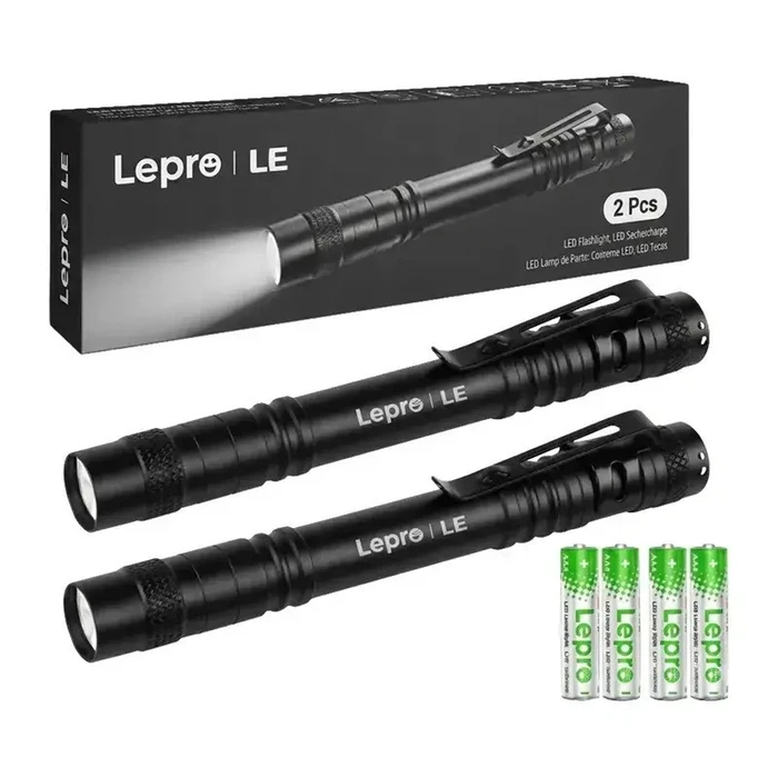 Lepro LED Flashlight Set 2pcs EA120023-2 120 lm IPX4