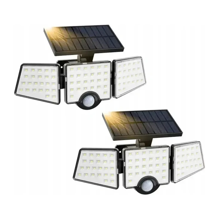 Lepro Waterproof Solar LED Floodlight 1.02W with Motion Sensor and Photocell IP65 (Model 640003-DW-a-2)