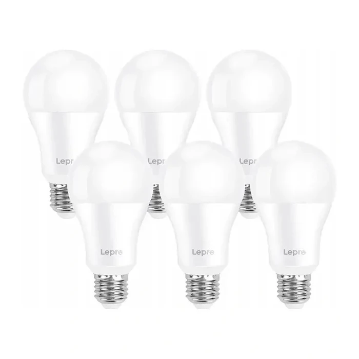 Lepro LED Bulbs A60 13W E27 Cool White 1521 lm 6 pcs (Model 100080-DW-EU-6)