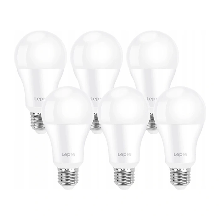 Lepro LED Bulbs A60 13W E27 Cool White 1521 lm 6 pcs (Model 100080-DW-EU-6)