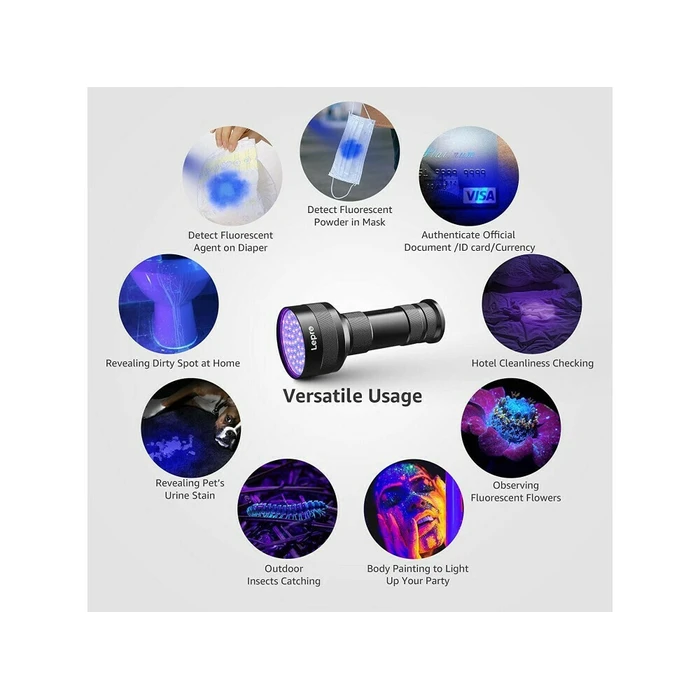 Φακός LED UV Lepro HD51 PR110018