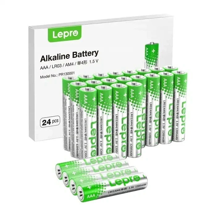 Lepro Alkaline Batteries AAA 1.5V 24pcs