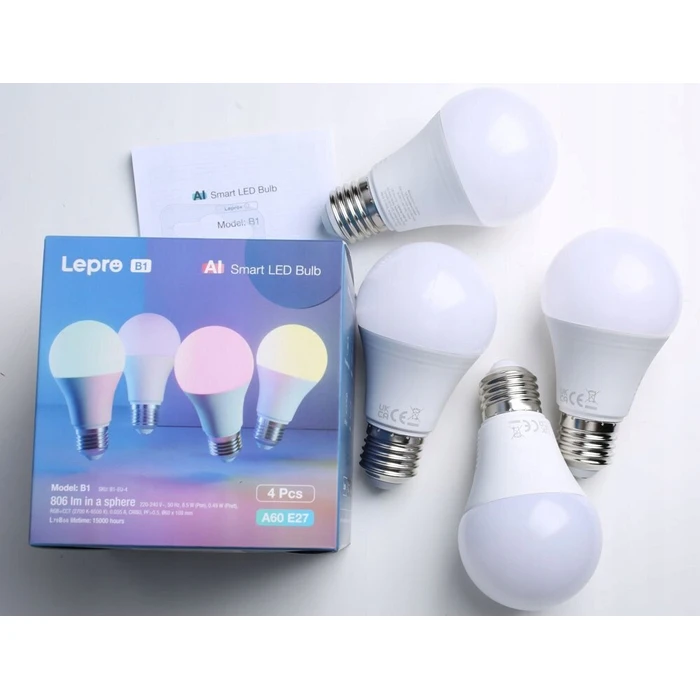 Teckin Λάμπες LED E27 112mm - 4 τεμάχια
