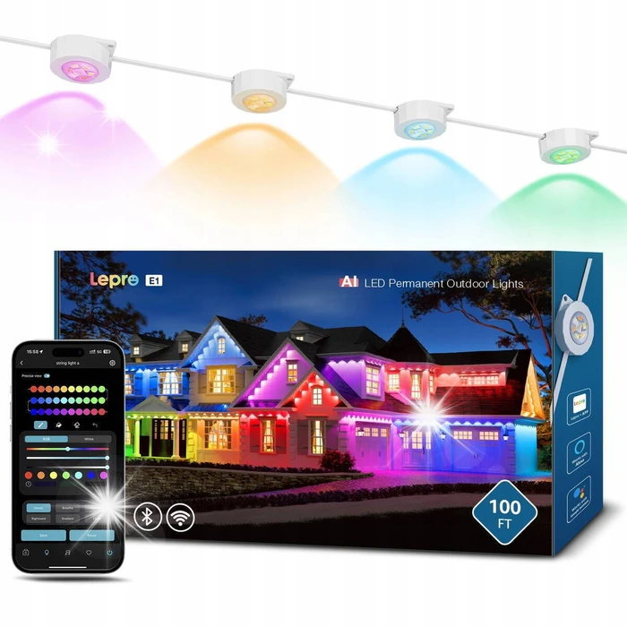 Lepro LED Strip E1-60-EU Smart RGB+CCT 30.6 m