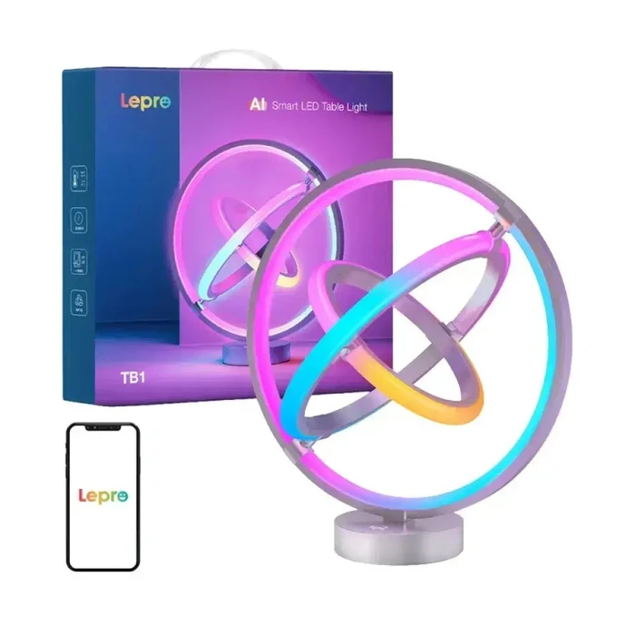 Lepro Smart Διακοσμητικό Φωτιστικό RGB TB1 (089852)
