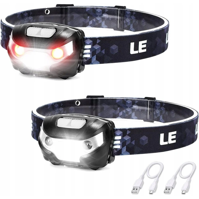 Alogy LED Headlamp IPX6 - 2 pcs
