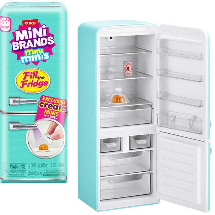 ZURU Mini Brands - Mini Minis Fill the Fridge Playset