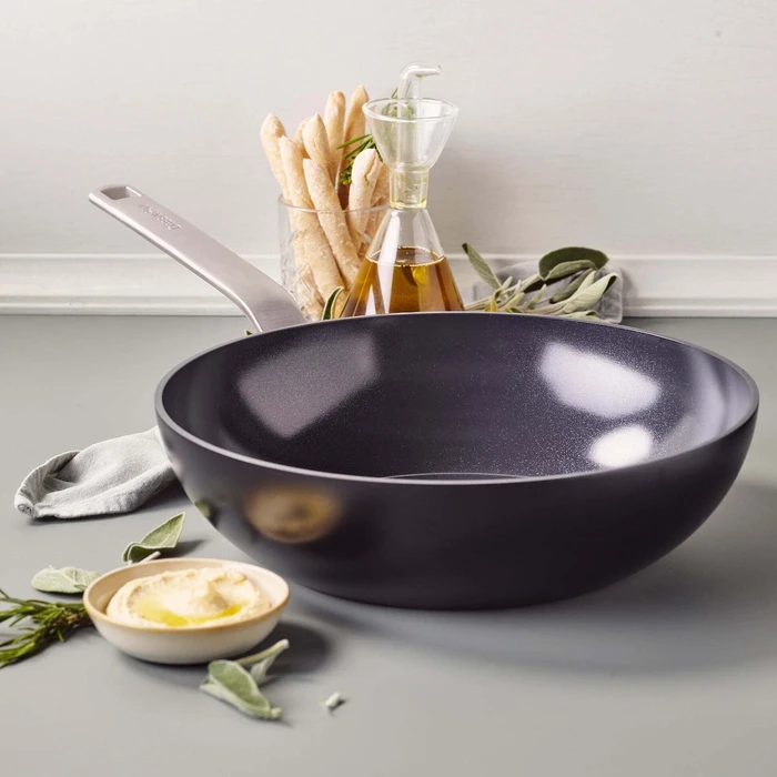 Κατσαρόλες & τηγάνια GreenPan Evolution Wok 28cm Black