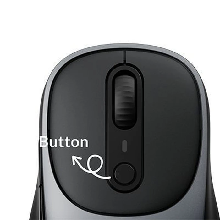 Keychron BM24-C61 PAW3212 Metal Γκρι Ποντίκι Ασύρματο
