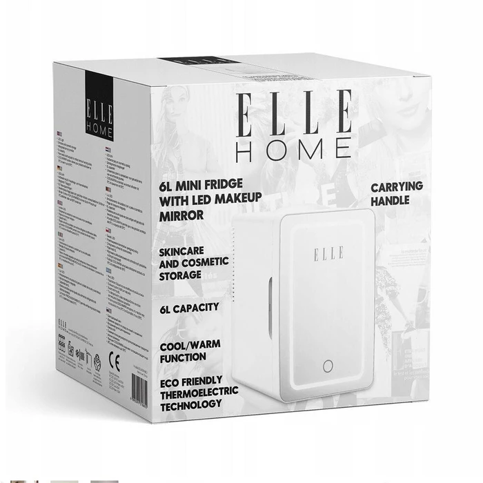 Elle Mini Fridge & Warmer White 4 L