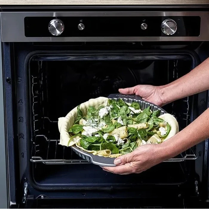 Φόρμα Τάρτας/Κις KitchenAid 28cm Γκρι