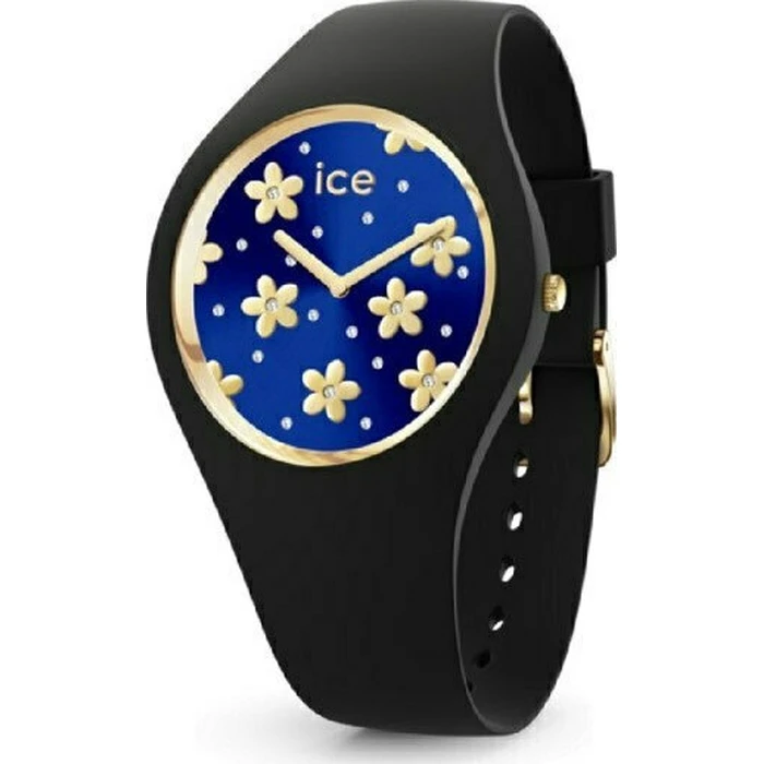 ICE Women's Watch IC017579 - Black Resin Strap, Blue Dial