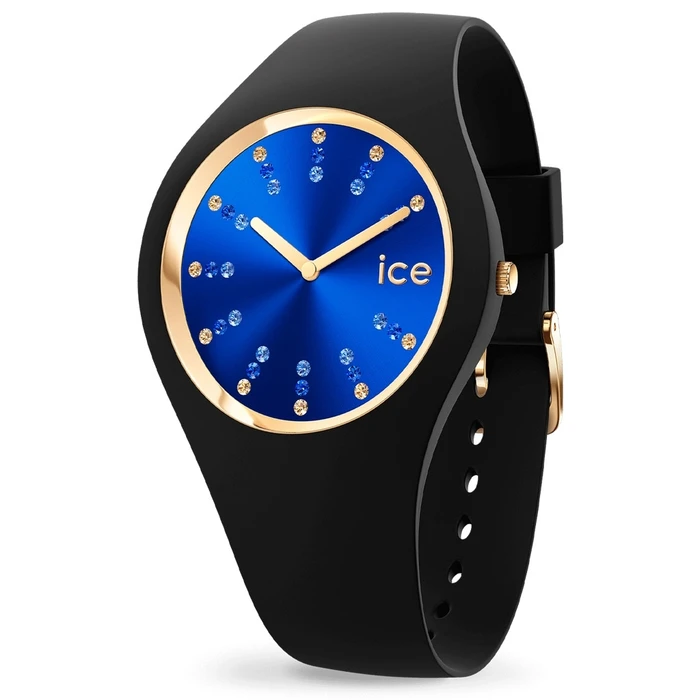 ICE Women's Quartz 40 mm Battery Analog Watch with Black Silicone Strap (Model IC021046)