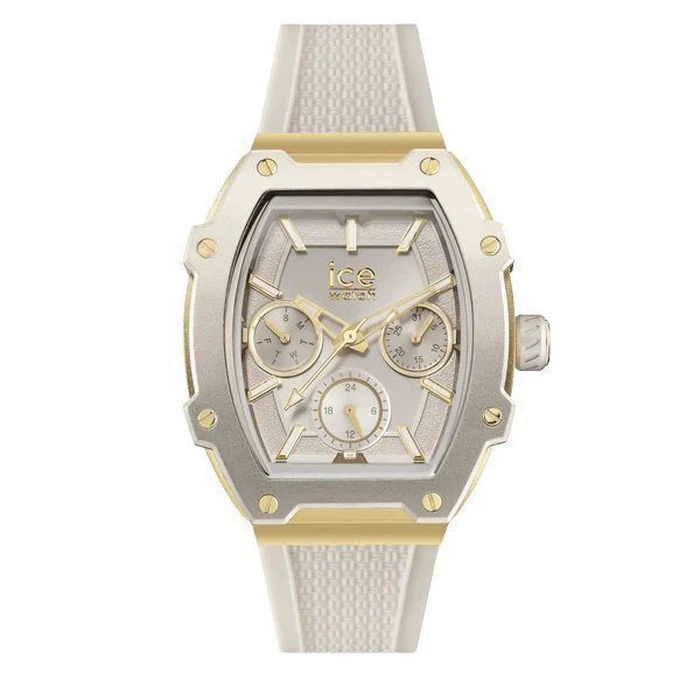 ICE Women's 35mm Quartz Watch 022869 - Silicone Strap (Almond/Beige)