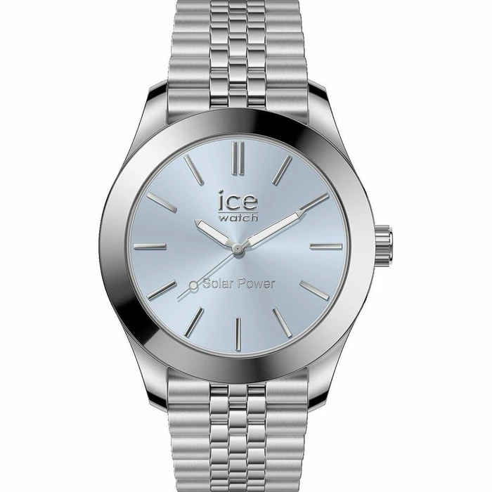 Ice Γυναικείο Ρολόι 35mm Μπαταρίας με Ασημί Μεταλλικό Μπρασελέ 023789