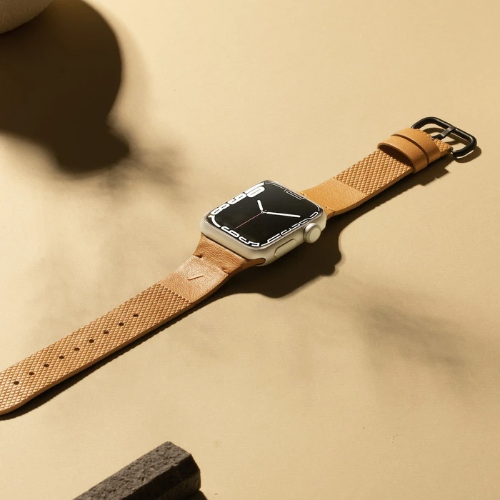 Native Union Λουράκι Δερματίνης Κίτρινο (Apple Watch 40mm)