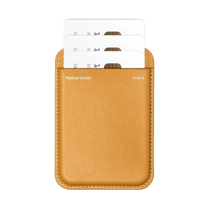 Native Union Re Classic Wallet MagSafe Συμβατό Δερμάτινο Πορτοφόλι Kraft