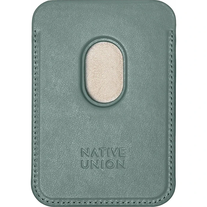 Native Union Re Classic Μαγνητική Θήκη Κάρτας MagSafe Elegant Shells - Πράσινο