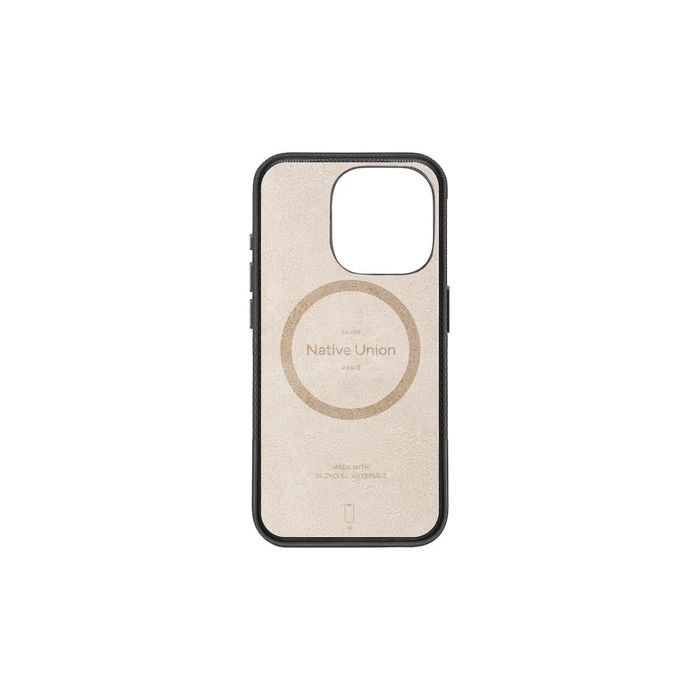 Native Union Classic Wallet Δερμάτινο 1.8mm Μαύρο (iPhone 16 Pro)