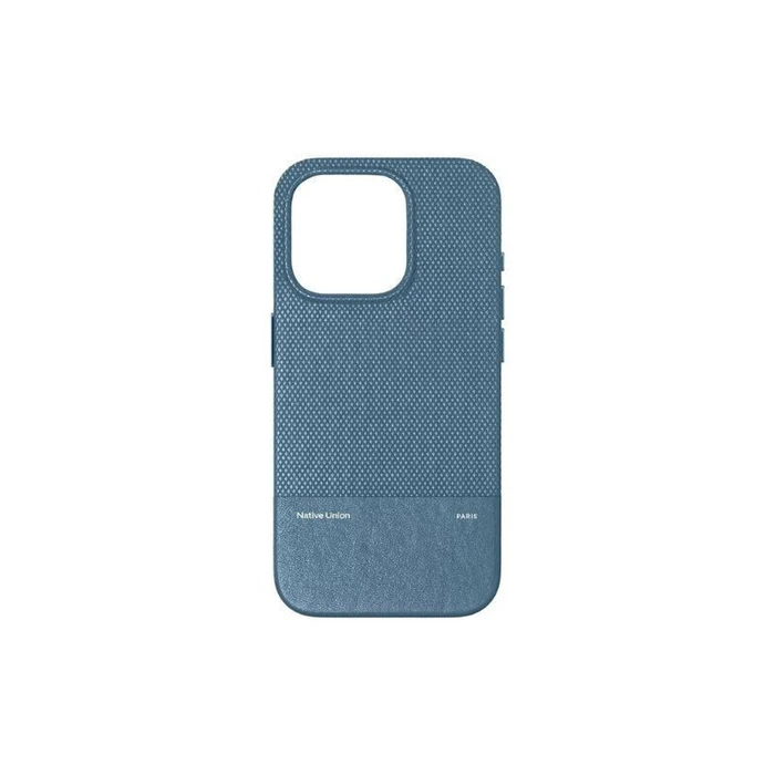 Native Union Classic Back Cover Leather 1.8mm Navy (iPhone 16 Pro)