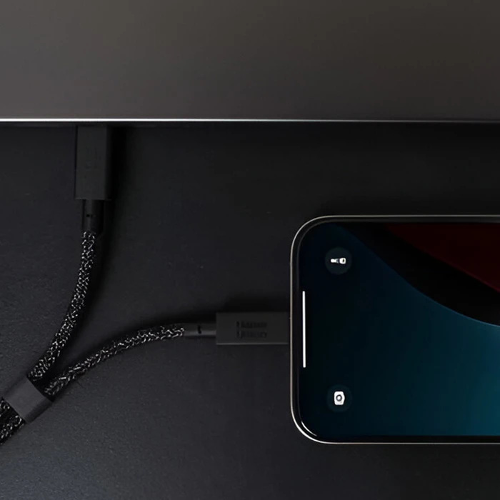 Native Union Καλώδιο USB-C σε 2 USB-C 140W 480Mbps 2m Μαύρο (Belt)