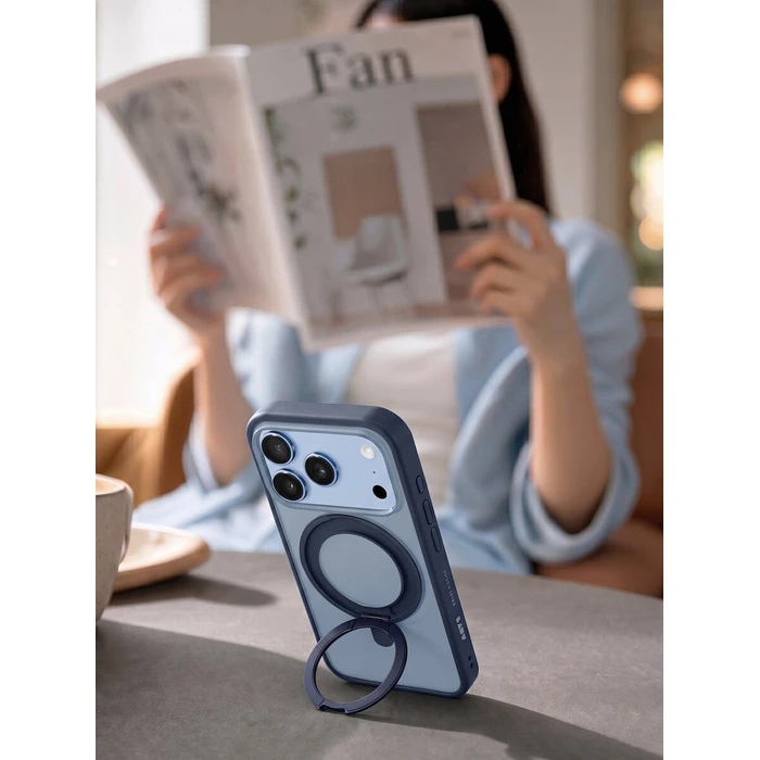 LAUT FLEXI PROTECT Back Cover Navy Blue (iPhone 18 Pro / 17 Pro)