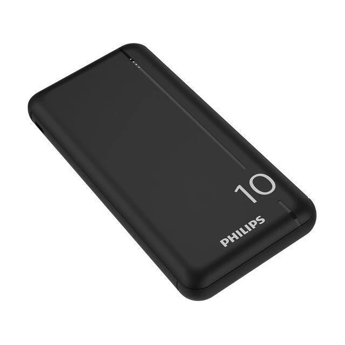 Philips Power Bank 10000 mAh Slim Black