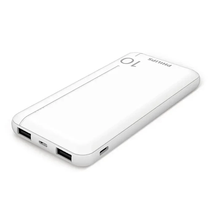 Philips Power Bank 10000 mAh White