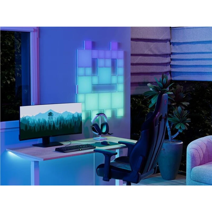 Nanoleaf Blocks Small Squares Expansion Pack, 4‑pack (N8100E00-4SS)