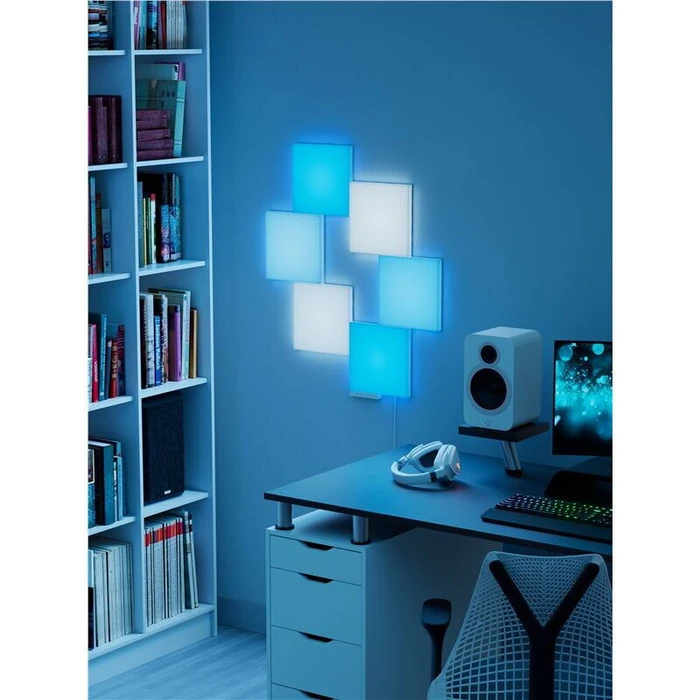 Nanoleaf Blocks Big Squares Starter Kit - 6-Pack (N8100K02-6BS)