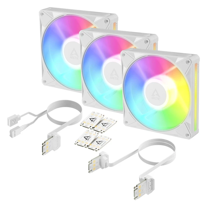 ARCTIC BioniX P14 A-RGB 140mm PWM 3τμχ Λευκό