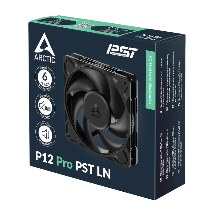 Arctic P12 Pro PST LN - 12 cm ανεμιστήρας κουτιού