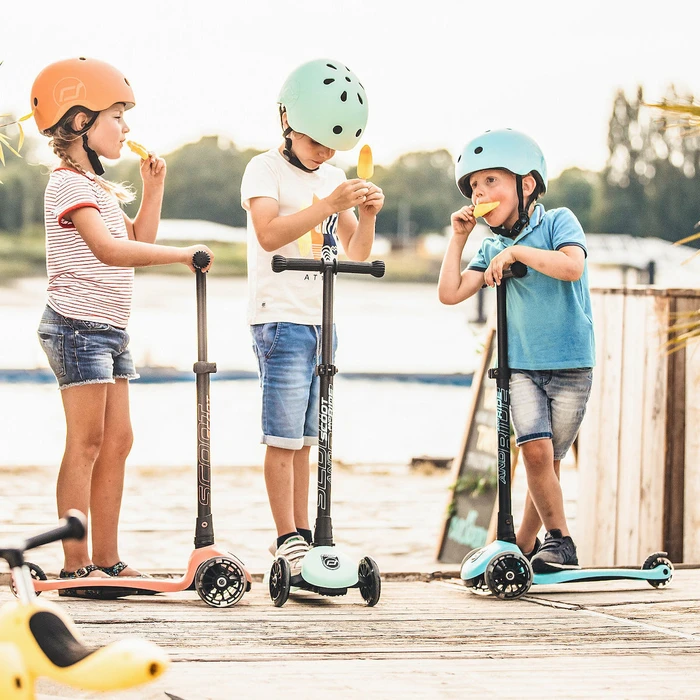 Scoot & Ride Kask S-M Blueberry Kids Helmet - Size S-M (51-55 cm)