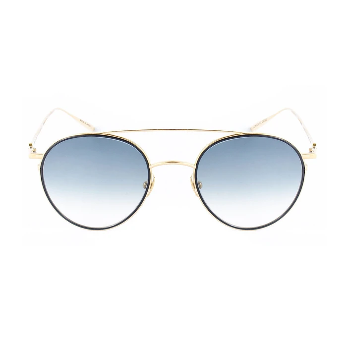 Belstaff Unisex Γυαλιά Ηλίου με Χρυσό Μεταλλικό Σκελετό και Πράσινο Φακό