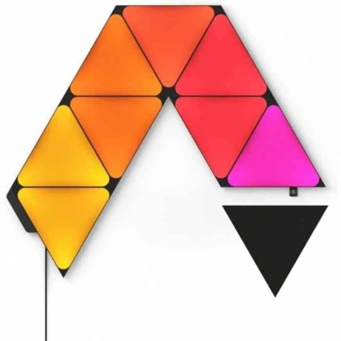 Nanoleaf Shapes Τρίγωνα Ultra Μαύρο Starter Kit 9-τεμ.