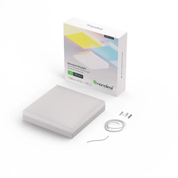 Nanoleaf Square LED Panel NL0054 - Smart Ceiling Light 30x30 cm, 2700-6500 K, 1400 lm, Wi‑Fi