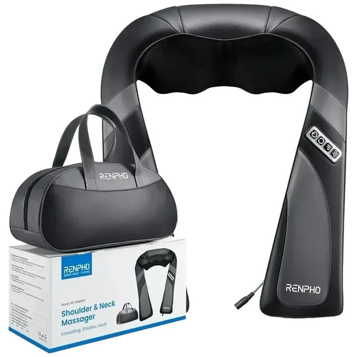 RENPHO U-Neck Go Shiatsu Μασάζ Αυχένα PEU-RP-SNM067-BK