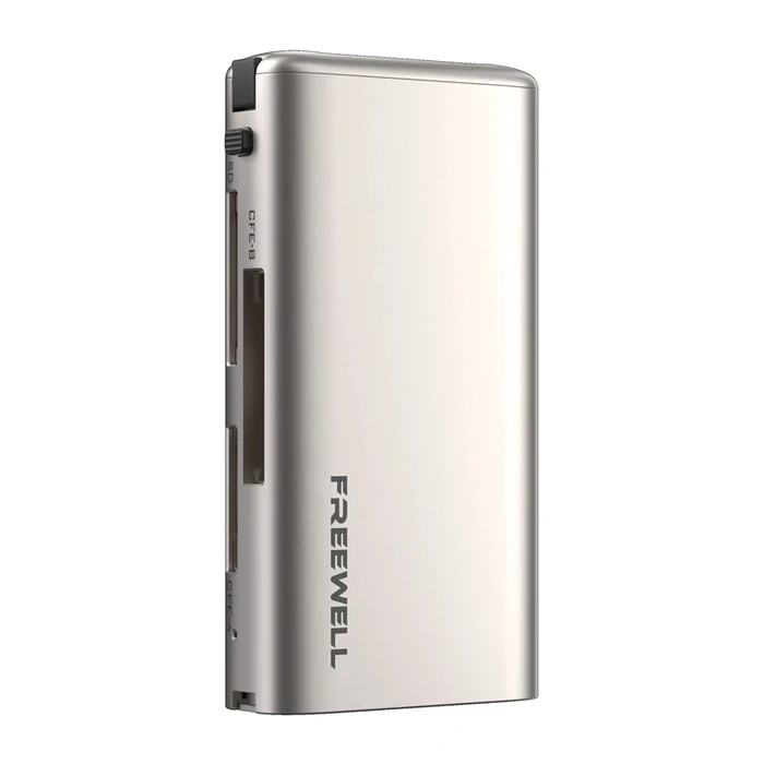 Freewell Pro Plus Card Reader for SD/microSD/CFexpress/XQD - Champagne Gold (FW-CR03, 090467)