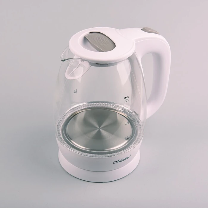 Maestro MR-063 White Electric Kettle 1.7 L 2200 W