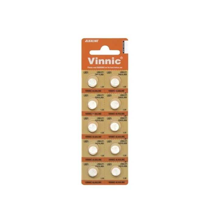 Vinnic AG6 L921 Button Cell Batteries 10 pcs