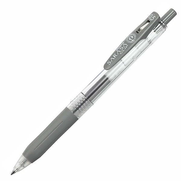 Zebra Sarasa Clip Gel Pen 0.5 Γκρι ZB 35131