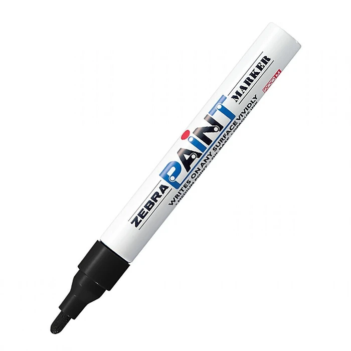 Marker Zebra Oil Based 3.0mm Medium Tip Black ZB 51011