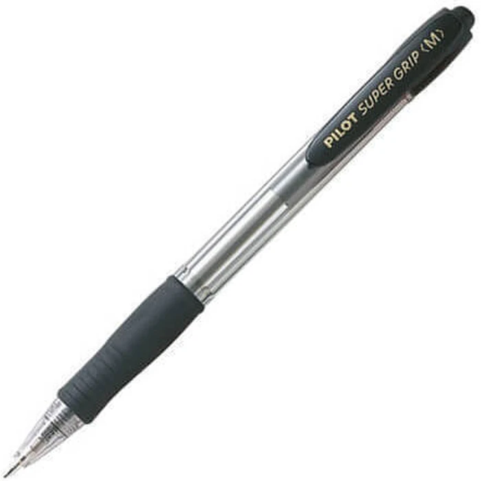 Pilot Στυλό Super Grip Medium 1.0mm Μαύρο