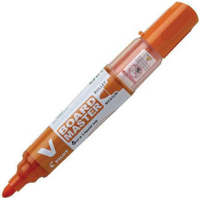 Pilot V Board Master Whiteboard Marker Medium Bullet Orange (WBMA-VBM-M-BG-ORANGE) (PILWBMA-VBM-M-BG-ORANGE)