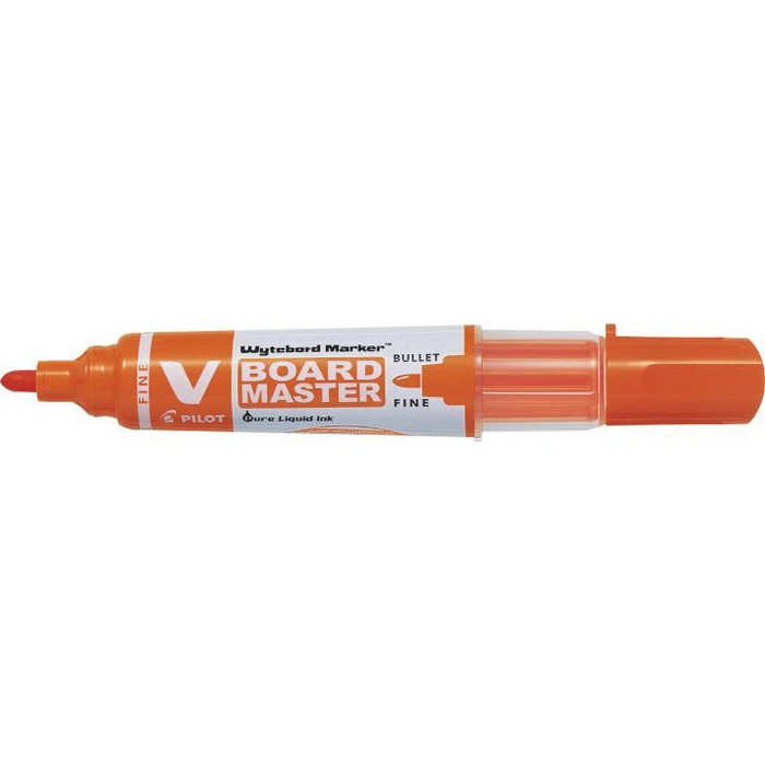 Pilot V Board Master Whiteboard Marker Medium Bullet Orange (WBMA-VBM-M-BG-ORANGE) (PILWBMA-VBM-M-BG-ORANGE)