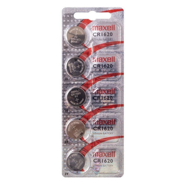 Maxell Batteries Lithium CR1620 5pcs