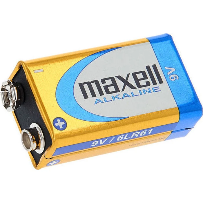 Battery Maxell Alkaline 9V 1 Pack
