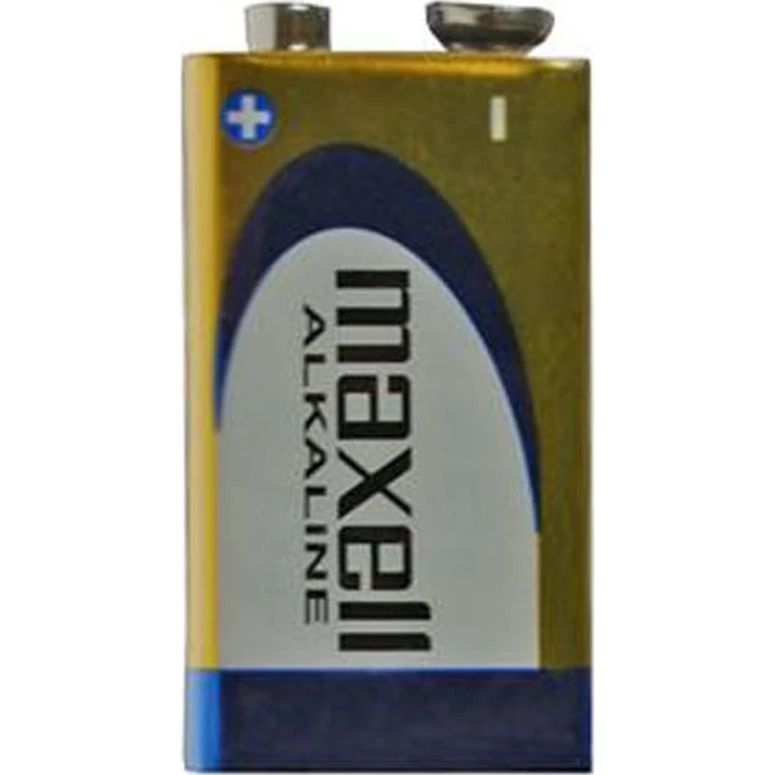 Battery Maxell Alkaline 9V 1 Pack